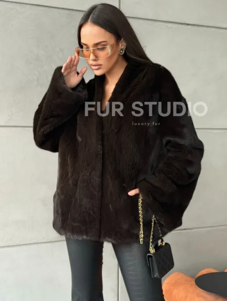 Полушубок норковый SAGA FURS - Winter 2026 - фото 3