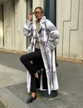 Норковая шуба - крестовка - фото 7