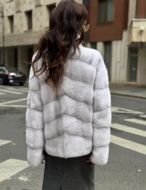 Шуба норковая - короткий жакет - фото 5