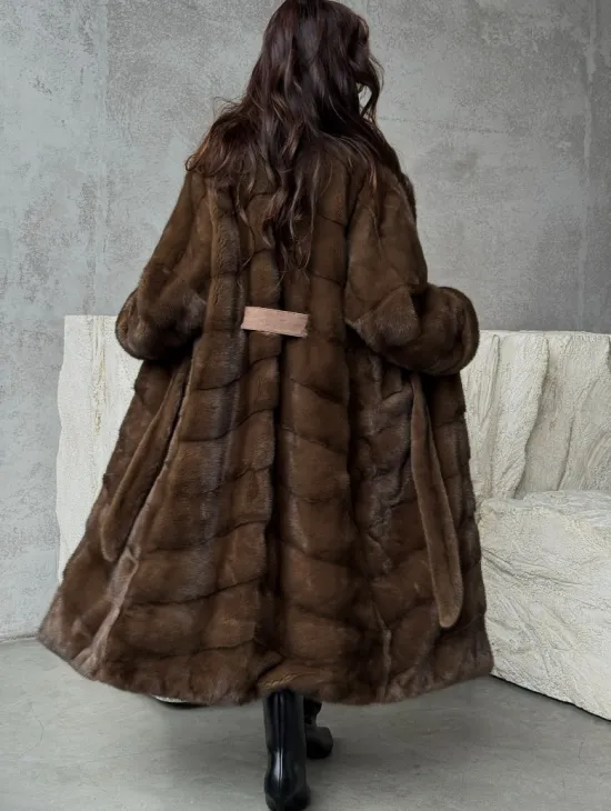 Норковая шуба 2026 - фото 4