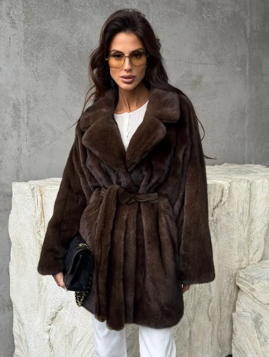 Полушубок норковый 