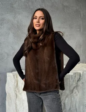 Манишка для женщин - норковая - фото 6