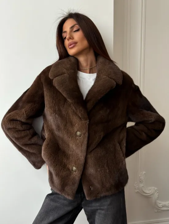 Норковый пиджак - фото 12