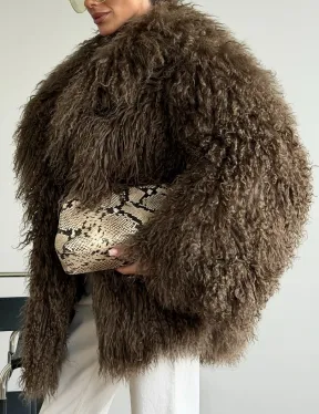 Шуба из лама - фото 3