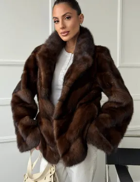 Автоледи - шуба из соболиной норки - фото 5