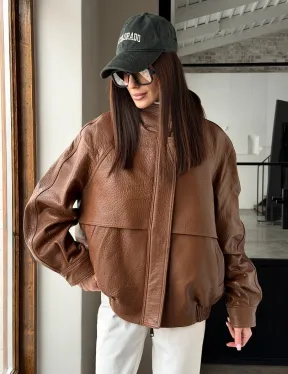 Стильная кожаная куртка - фото 12